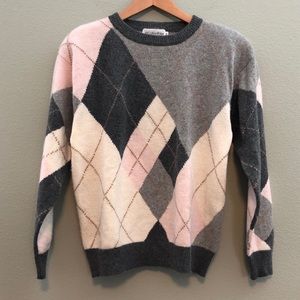 JH Collectibles Lambswool Argyle Sweater - PM